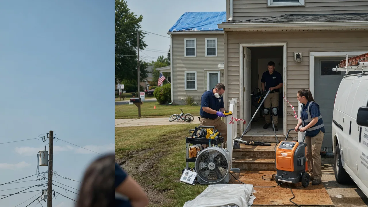 Water Damage Repair in Burnt Prairie, IL near me